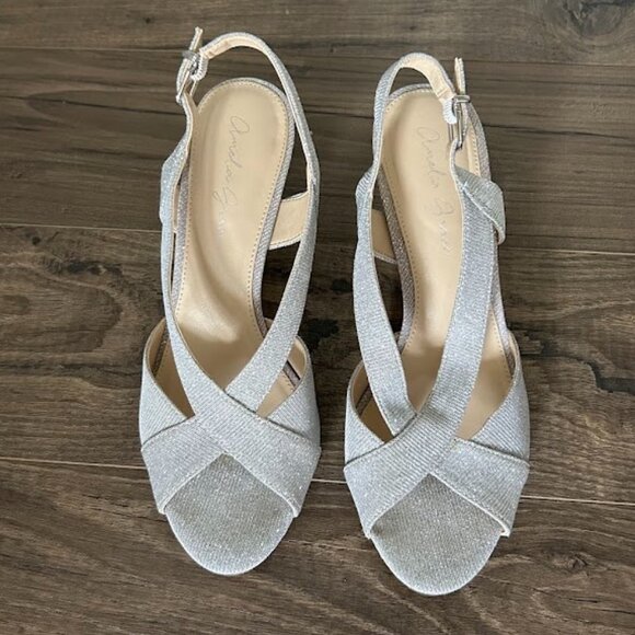 Amelia Grace Shoes - Women's Wedding Open Toe Shoes